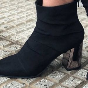 CHRISTIAN SIRIANO women ankle boots black size 12